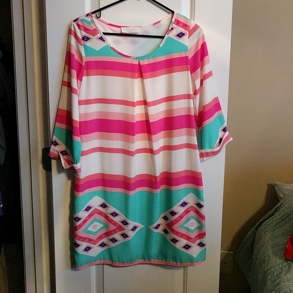 Sz small Peach Love California dress - Picture 1 of 2